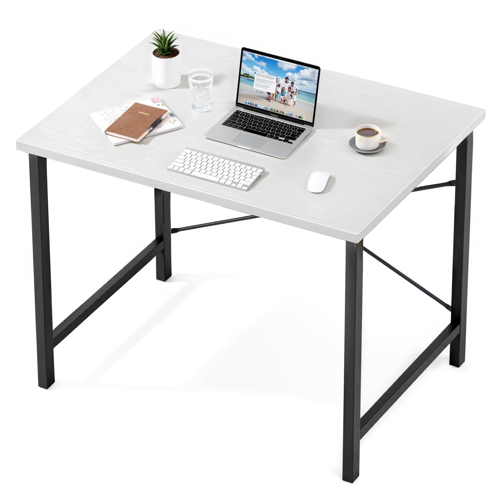 Sweetcrispy 32 Inch Small Computer Desk, Home Office Desk