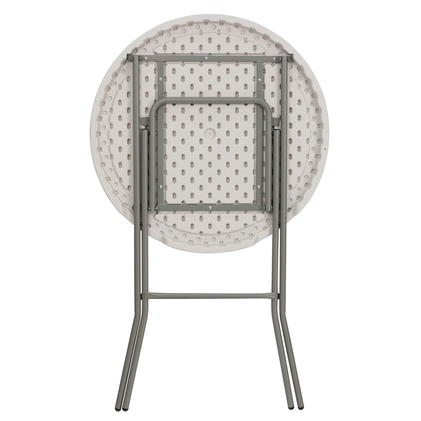 Flash Furniture Kathryn 31.5" Round All-Occasion Folding Bar Height Table