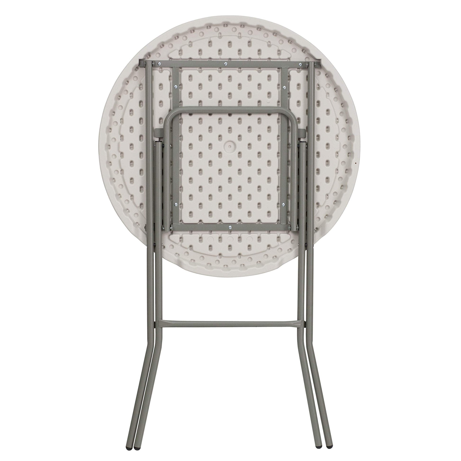 Flash Furniture Kathryn 31.5" Round All-Occasion Folding Bar Height Table