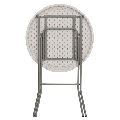 Flash Furniture Kathryn 31.5" Round All-Occasion Folding Bar Height Table