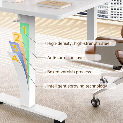 Veken 55 Inch Large Electric Standing Desk